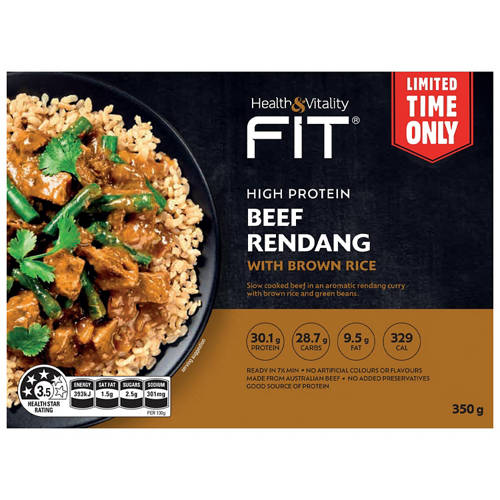 Beef Rendang  350g Product Image Front shot 01